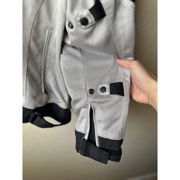 Bilt Racing Padded Motorcycle Jacket Men’s Size XL Black/Gray - Great Condition - Picture 2 of 6